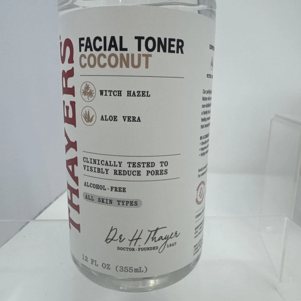 6 Thayers Facial Toner Coconut Witch Hazel Aloe Vera 12oz Alcohol-free